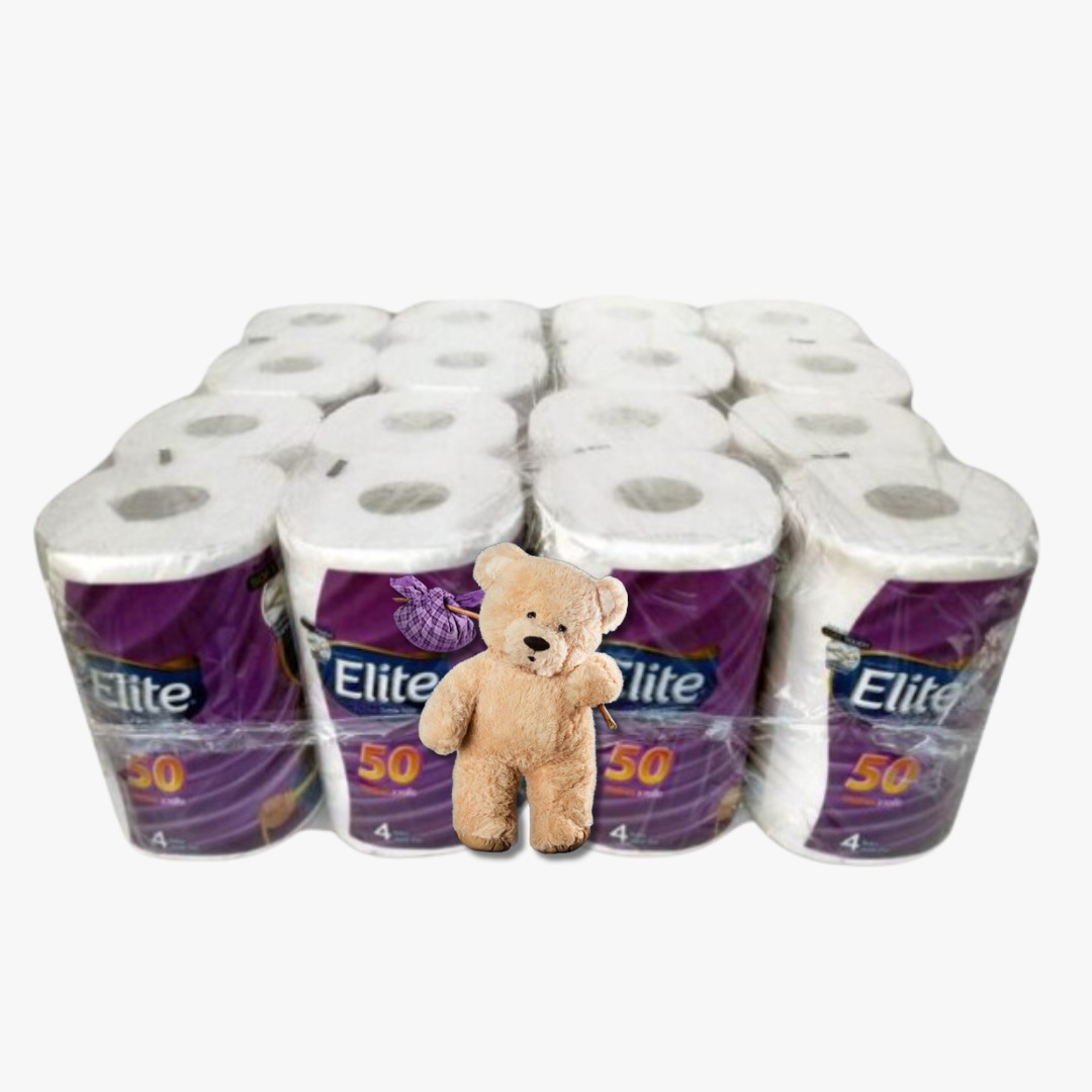 P001_2 Manga Papel Higienico Elite Ultra Soft Touch - Imagen 1