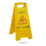 Señalética "Piso Mojado" o "Piso Húmedo"