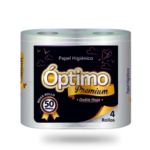 Papel Higiénico "Optimo" 50 metros x4 Rollos, Ultra Suave