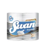 Manga De Papel Higiénico "Swan" 50 metros x 32 Unidades, Ultra Suave - Imagen 2