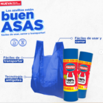 Bolsa Camiseta, Bolsa Con Asas Para Basura Virutex 50x65cm 10 Uds - Imagen 3