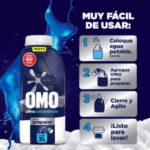 Omo Detergente Líquido para diluir 500ml rinde 3L - Imagen 4