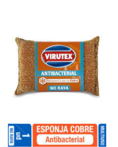 Esponja Cobre Antibacterial Virutex
