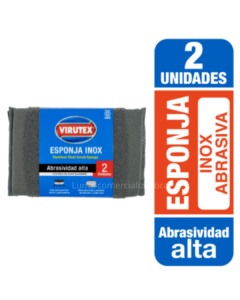 Esponja Inox Abrasiva X2 - Imagen 3