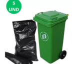 Bolsa De Basura Gigante 120x130cm Virutex - Imagen 2