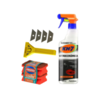 Kit Vitrocerámica kh-7 + Virutex Espátula, Esponja y Liquido Limpiador