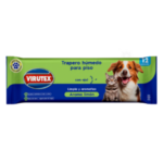 Virutex Trapero Húmedo Pets 12 Unidades Limón