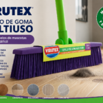Escoba Virutex Cepillo Escoba De Goma Multiuso Para Pelos Mascotas Pets